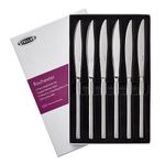 STELLAR ROCHESTER SET OF 6 STAINLESS STEEL STEAK KNIVES BL25