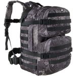 MFH Backpack Assault II Tactical Army Trekking Travel Rucksack Snake Black Camo