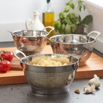MIU Colander Set, 3 Piece Stainless Steel Set