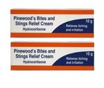 2 x Pinewood Hydrocortison Cream Bite & Sting Itch Relief 1% w/w