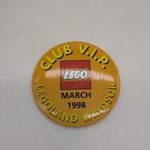 LEGOLAND Windsor Lego club VIP days march 1998 badge pin 