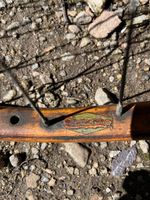 rare antique constrictor wooden bicycle wheel