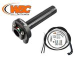Domino XM2 Quick Action Throttle 5182.03 and Venhill Universal Cable 1M - Black