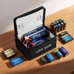 Lipo Battery Safe Bag Guard Fireproof Explosionproof Pouch Large Capacity UK