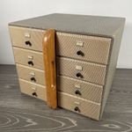 Vintage Photo 35mm Slide Desk Storage Box / Carry | Wooden | 640 Slides