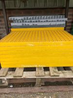Non Slip GRP Grating Panel Waffle Board - 38mm thick x 770mm x 470mm