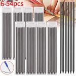 6-54X Tracer Pencil Refill 2.8mm Solid Carpenter Pencil Deep Hole Marker Refill