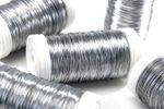 Florist Reel Wire Galvanised Silver Wire Rose Wire 26g, 28g, 30g   
