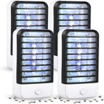 Bug Zapper Indoor 4 Pack Electric Fly Zapper Mosquito Killer Lamp with UV Light