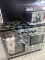 Rangemaster Professional Plus 110cm Dual Fuel Range Cooker - Stainless Steel