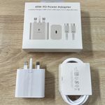 45W Super Fast Charger Adapter Plug + 6ft Cable USB C For Samsung Galaxy S22 S23