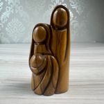 Vintage Hand Carving Holy Family Mary Joseph Baby Jesus Religious Collectable