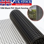 10M PVC Coated Chicken Mesh Fencing Garden Barrier Garden Plastic Net Fence UK