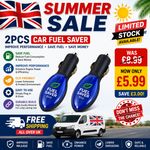 2PCS Gas Saver,Fuel Sync - Drive Farther,Save More Fuel Instantly, Automotive UK