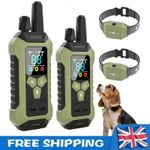 2PC 4000FT Electric Pet Dog Training E-Collar Anti-Bark Obedience Remote Control