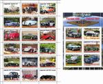 Stamp block+sheet Lagonda Naxcivan issue 2021 Car Company