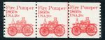 USA 1981 Fire Pumper 20¢ Plate Number Strip PNS Plate #2 Scott #1908 MNH Y986