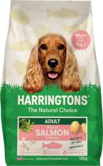Harringtons Complete Dry Adult Dog Food Salmon & Potato 12Kg - Made with All Nat