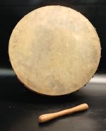 VINTAGE 13"  X 3" IRISH CELTIC BODHRAN DRUM