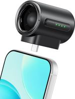 Aecooly Powerful USB C Phone Fan, 17000 RPM High Speed, Compatible with Black