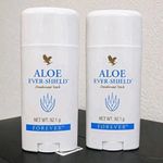 2 X Forever Aloe Ever-Shield Deodorant Stick