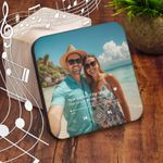 Music Fridge Magnet Player Add your Custom Sound Recording and Picture