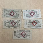 5.   X. PLATFORM  TICKET S.  (  GR-11.   )