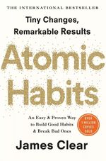 Atomic Habits by James Clear Build Good Habits English Paperback UK