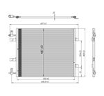 DRIVETEC CON0043 Condenser Fits Nissan Primastar Opel Vivaro Renault Vauxhall