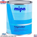 MIPA Felgensilber 1L Wheel Silver Paint - Durable Synthetic Coating