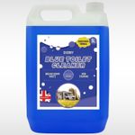 Blue Toilet Chemical 5L Fluid Bowl Cleaner Caravan WC Waste Tank Portable Toilet