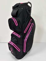 WATERPROOF 14 WAY GOLF CART BAG 7 WATERPROOF ZIPS LIGHTWEIGHT
