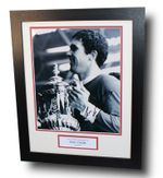 FRAMED RON YEATS Liverpool FA Cup SIGNED Autograph Photo Display + Proof + COA