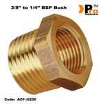 3/8'' to 1/4'' Brass Bush- Air line Fitting-Air Compressor Fitting