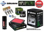 KAWASAKI ZX9R 2000 2001 E1 E2 FULL SERVICE KIT SILKOLENE OIL FILTERS FREE LUBE