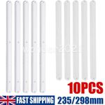 10 PCS Draw Rail Plastic Drawer Slides 235/298mm Draw Runners Replacement UK