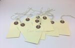 All Sizes Manilla Strung Tags Hardware Labels Ivory Luggage ST0 ST1 ST2 ST3 ST4