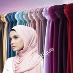 New DUBAI made Premium Plain Chiffon Maxi Hijab Scarf Shawl Head Wrap Sarong 