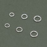 Wholesale Bulk 925 Solid Sterling Silver Open/Closed JUMP RINGS 4mm 5mm 6mm