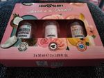Soap & Glory Three's A Crowd Body Mist Trio Gift Set. BNIB. 100% Genuine. UK.