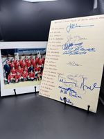 British Lions 1974 South Africa X 13 Hand Signed +Photo -From Collectors Estate