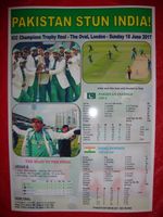 Pakistan 2017 ICC Champions Trophy winners - souvenir print