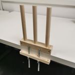 Warping Pegs Weaving Tool for direct warping, large skein winding, warping board