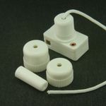 Pull Cord Toggle Switch with Fixing Rings and Bead