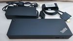 Lenovo ThinkPad Universal Thunderbolt 4 Dock 40B0 135W PSU + Dock Split Cable A+