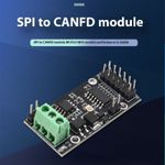 High Performances MCP2518FD SPI to CANFD Module SPI Interfaces Compactly Design