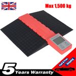 Caravan Scales Max 1500 kg | Precise Weighing Motorhome Including Matching Ramp