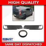 FOR FORD TRANSIT CUSTOM BARN DOOR REAR SPOILER PAINTED MAGNETIC GREY (2012-2018)