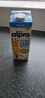 6 x 1L Alpro Growing Up 1-3+ Soya Drink Gluten Free Plant-Based with Calcium