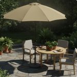 8-Rib Patio Umbrella Canopy Sun Protection Patio Umbrella